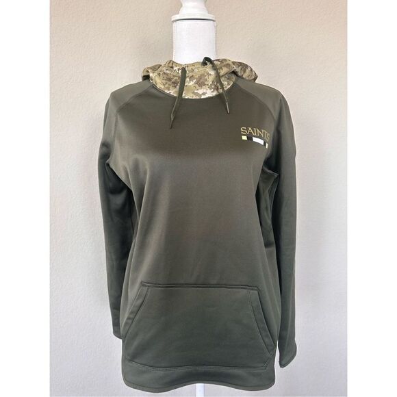 Nike NFL Salute to Service New Orleans Saints Army Hoodie - Picture 1 of 8